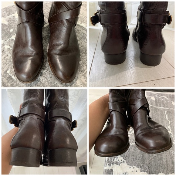 Louise Et Cie Lo-Lienz Tall Brown Riding Boots size 9M/39 - Picture 9 of 16